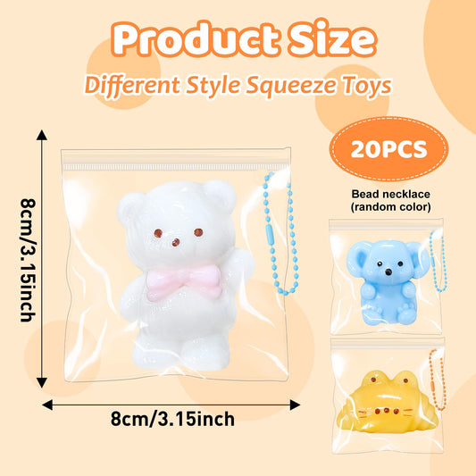 tngtswwcv taba squishy toys kit random animal shapes offer varied kid-friendly fun