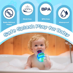 TNOIE baby-safe rounded-edge bath toy for gentle bath play.