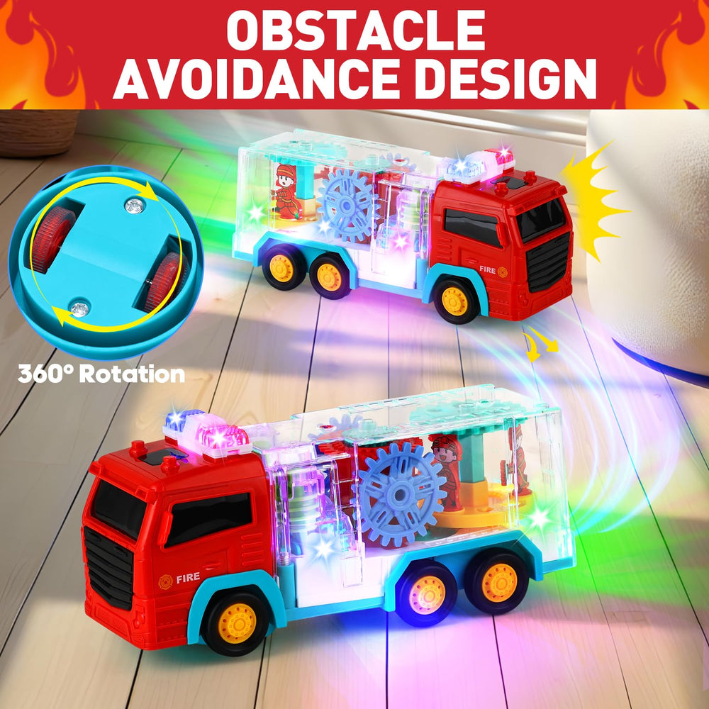 TNOIE Fire Trucks used at a birthday party for kids