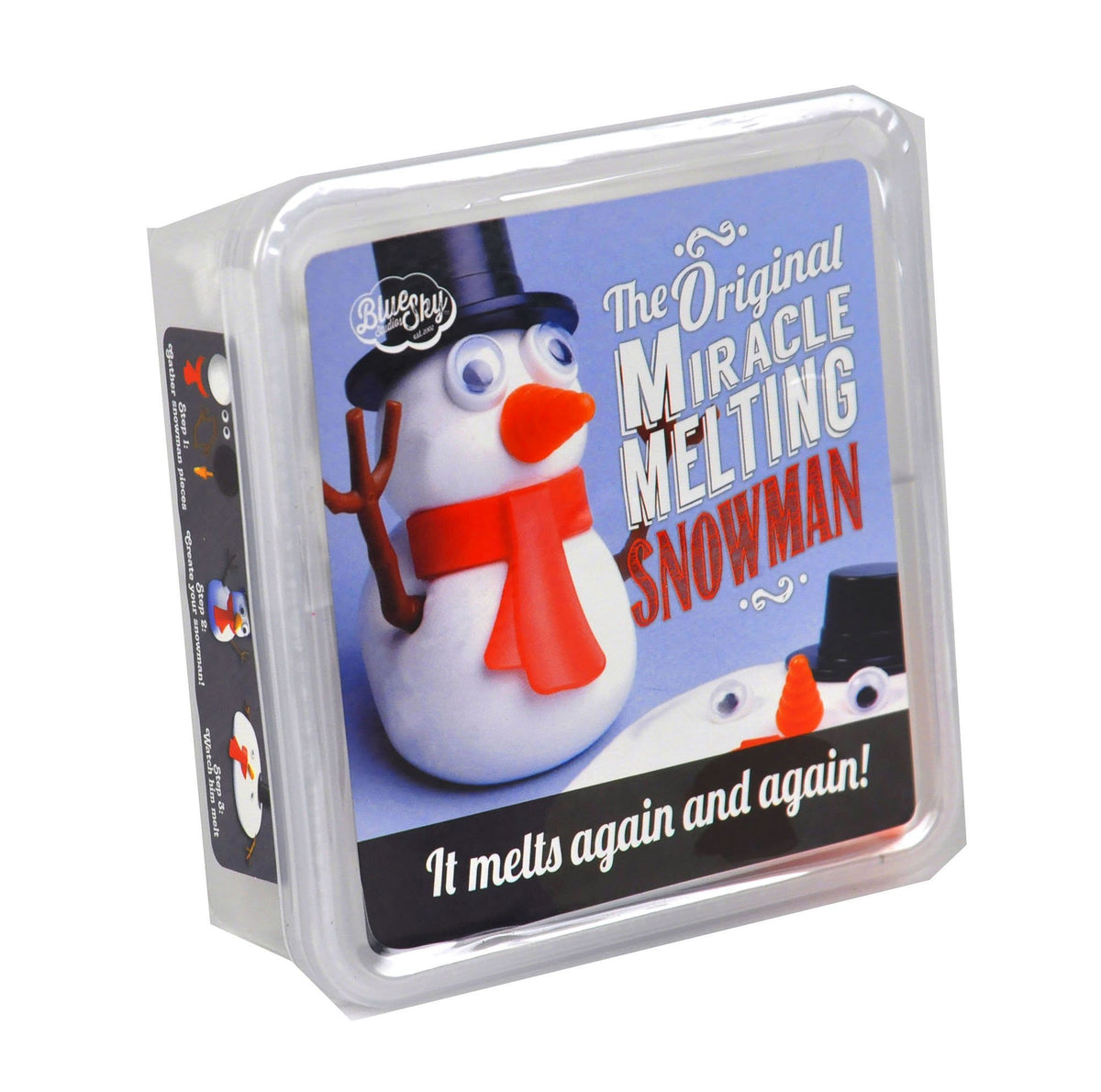 Tobar Melting Snowman Set: assembly scene for creative, hands-on snowman play.
