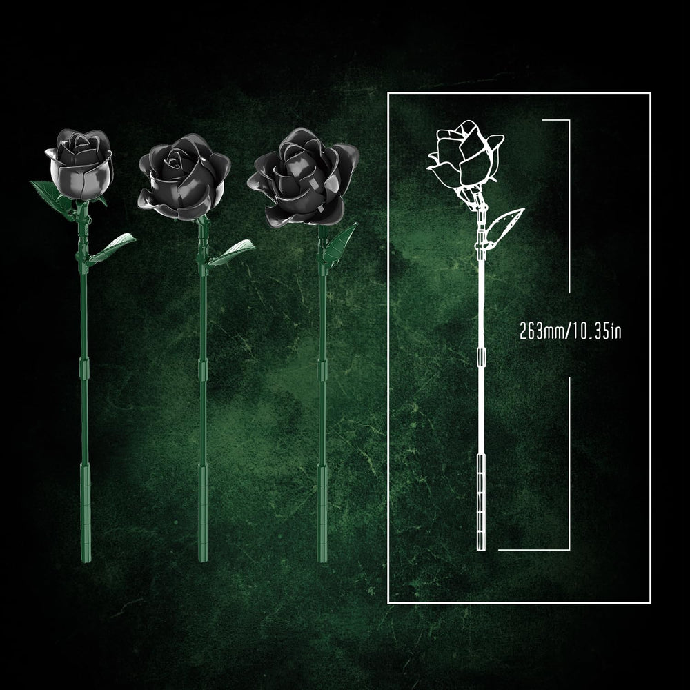 Tobocoy building block rose design with 12 roses
