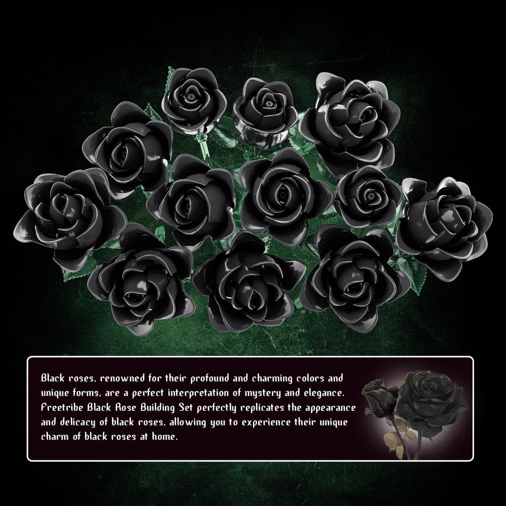 Tobocoy gift idea for Valentine’s Day with black roses
