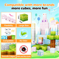 TOBSABPX castle-theme elements shown for story-driven construction and role-play.