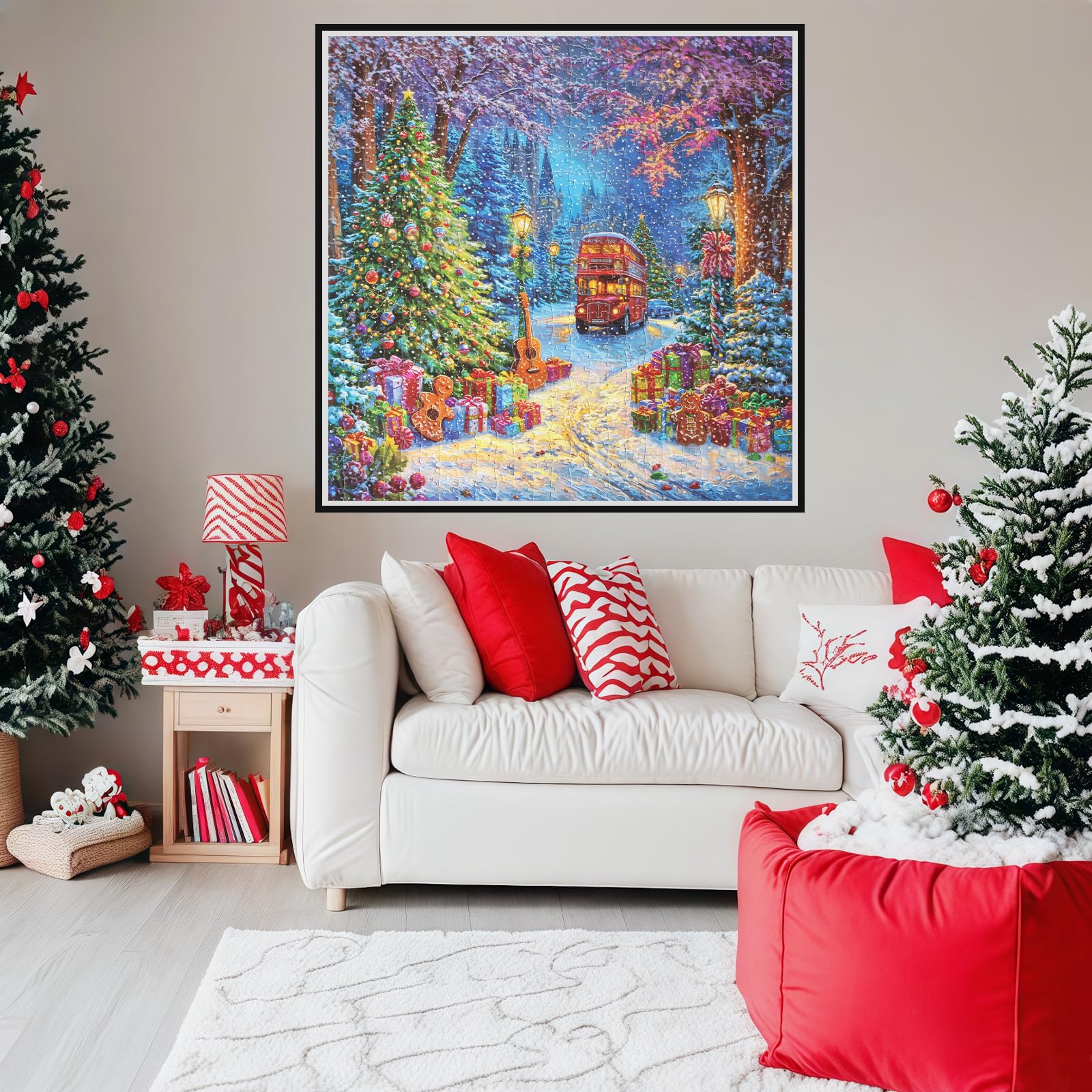 TOCHILD gift-ready puzzle suitable for holidays and home décor