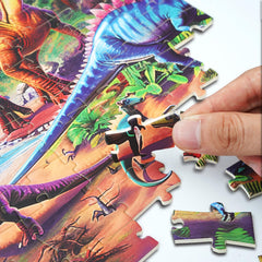 TOCHILD eco-friendly cardboard puzzle material emphasizes safety and durability