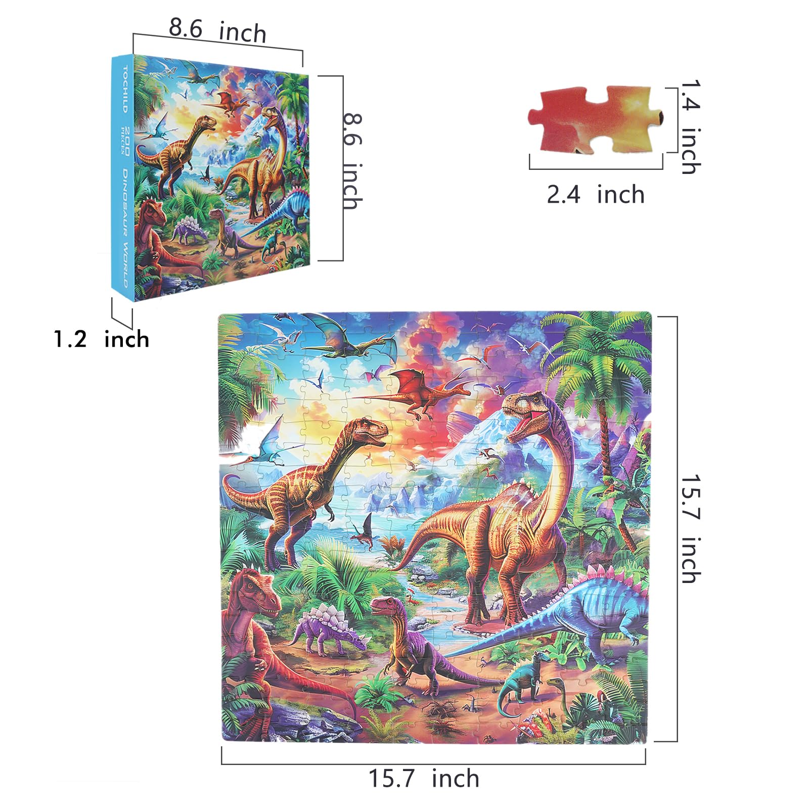 TOCHILD kids building puzzle together fosters teamwork and fine motor skills