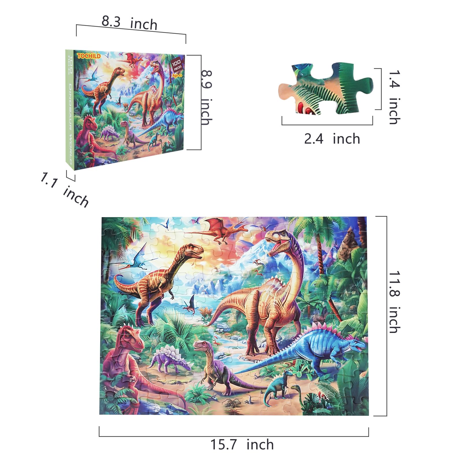 TOCHILD large-piece design supports small hands and dexterity.