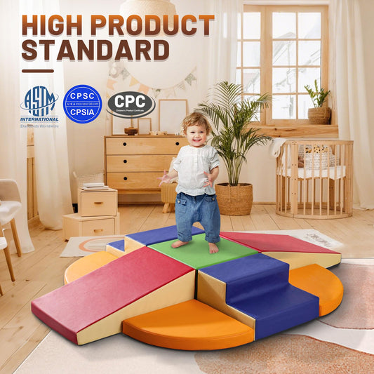 TODIBY baby climb and crawl blocks promote exploration and motor confidence.