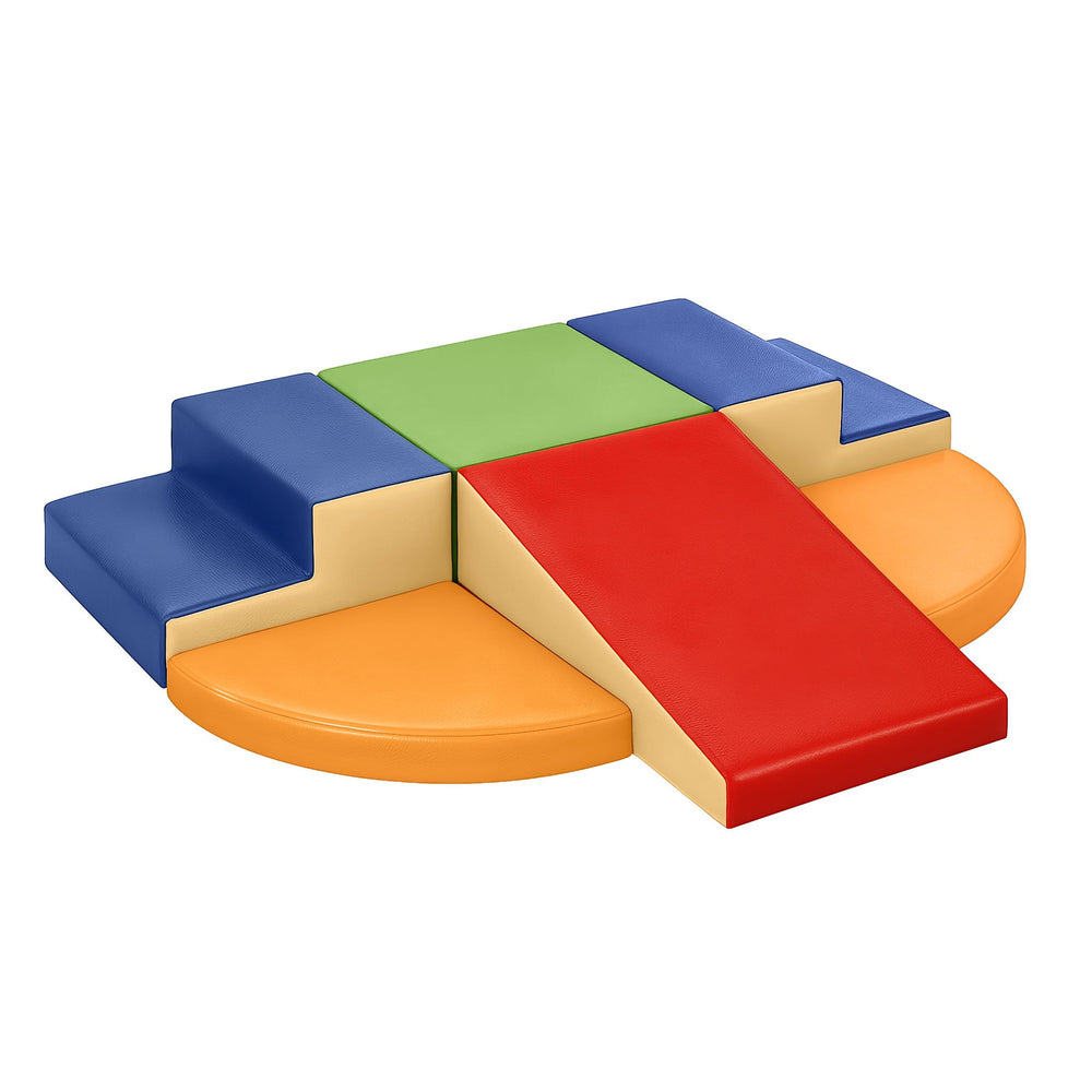 TODIBY blue stairs foam climbing blocks for safe, imaginative play