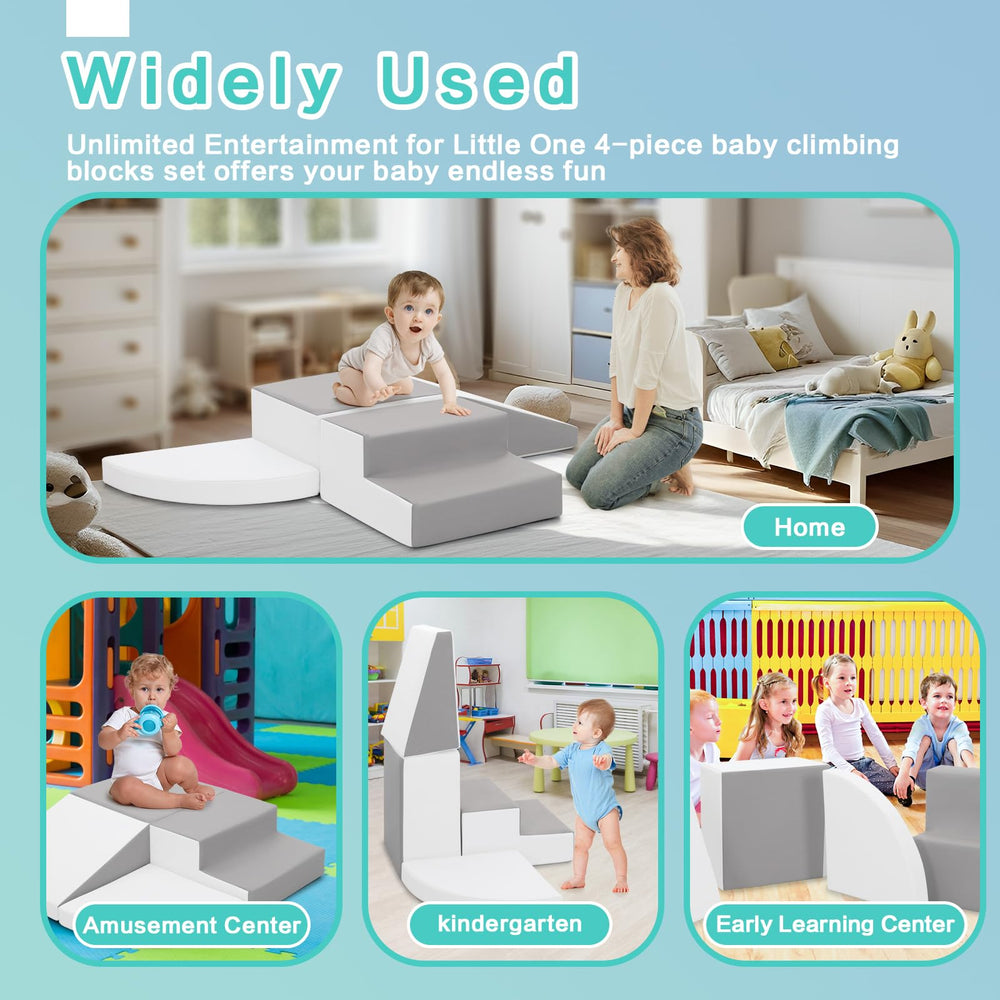 Todiby soft foam surface promotes gentle easy cleaning after play.