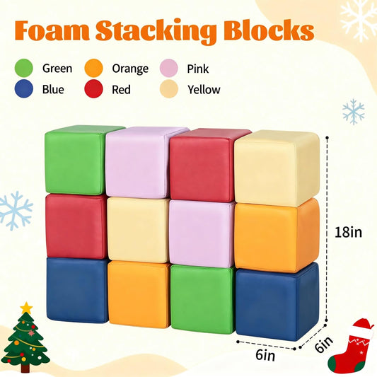 TODIBY foam blocks wipeable leather surface simplifies cleaning after messy play.