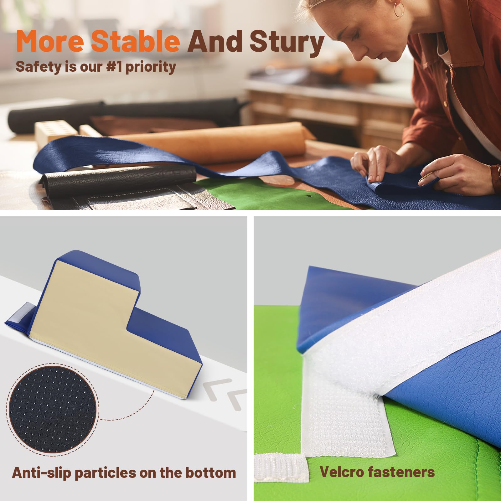 TODIBY green square foam block improving shape awareness during play