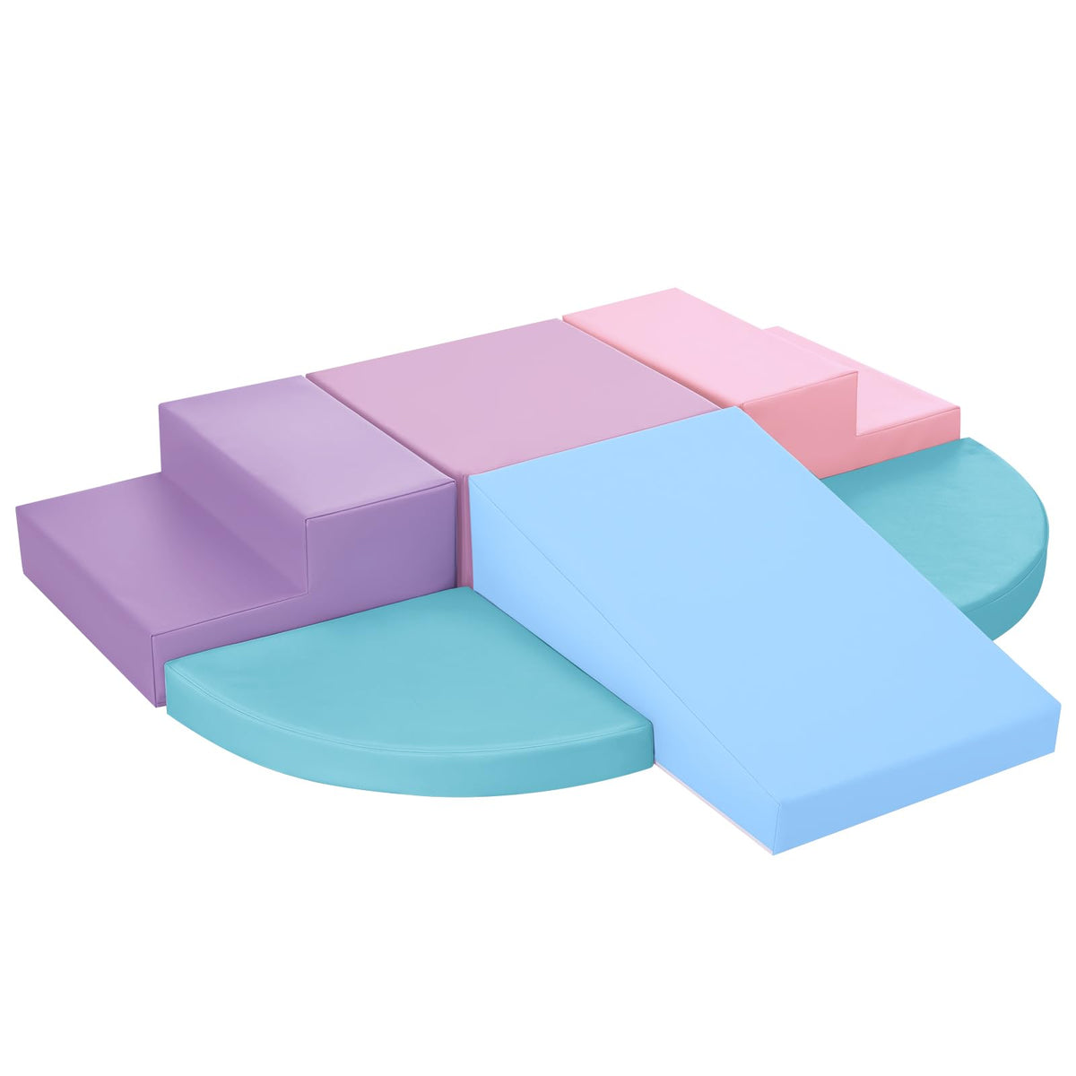 TODIBY pink stair block for safe indoor climbing and imaginative play.