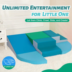 TODIBY kid-friendly foam play area ready for safe use