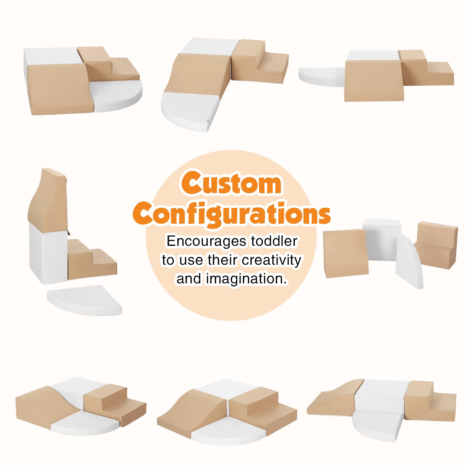 TODIBY stackable blocks make compact rooms versatile for early motor skills.