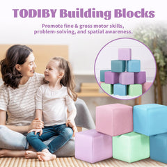 TODIBY blocks with tear-resistant leather covers for daily use