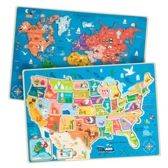 TOGELIN travel-friendly puzzle set easy to pack for on-the-go learning