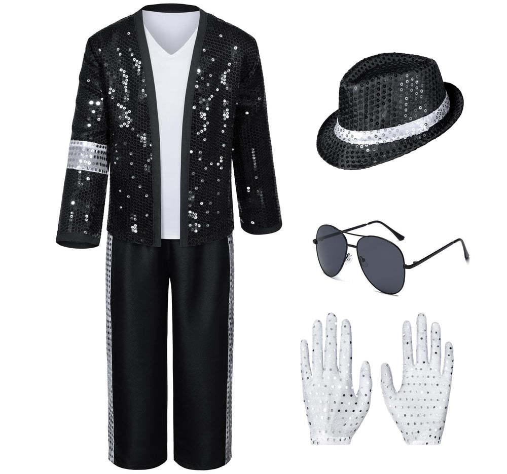 TOGROP Dance Star sequin hat completes retro 80s-90s looks