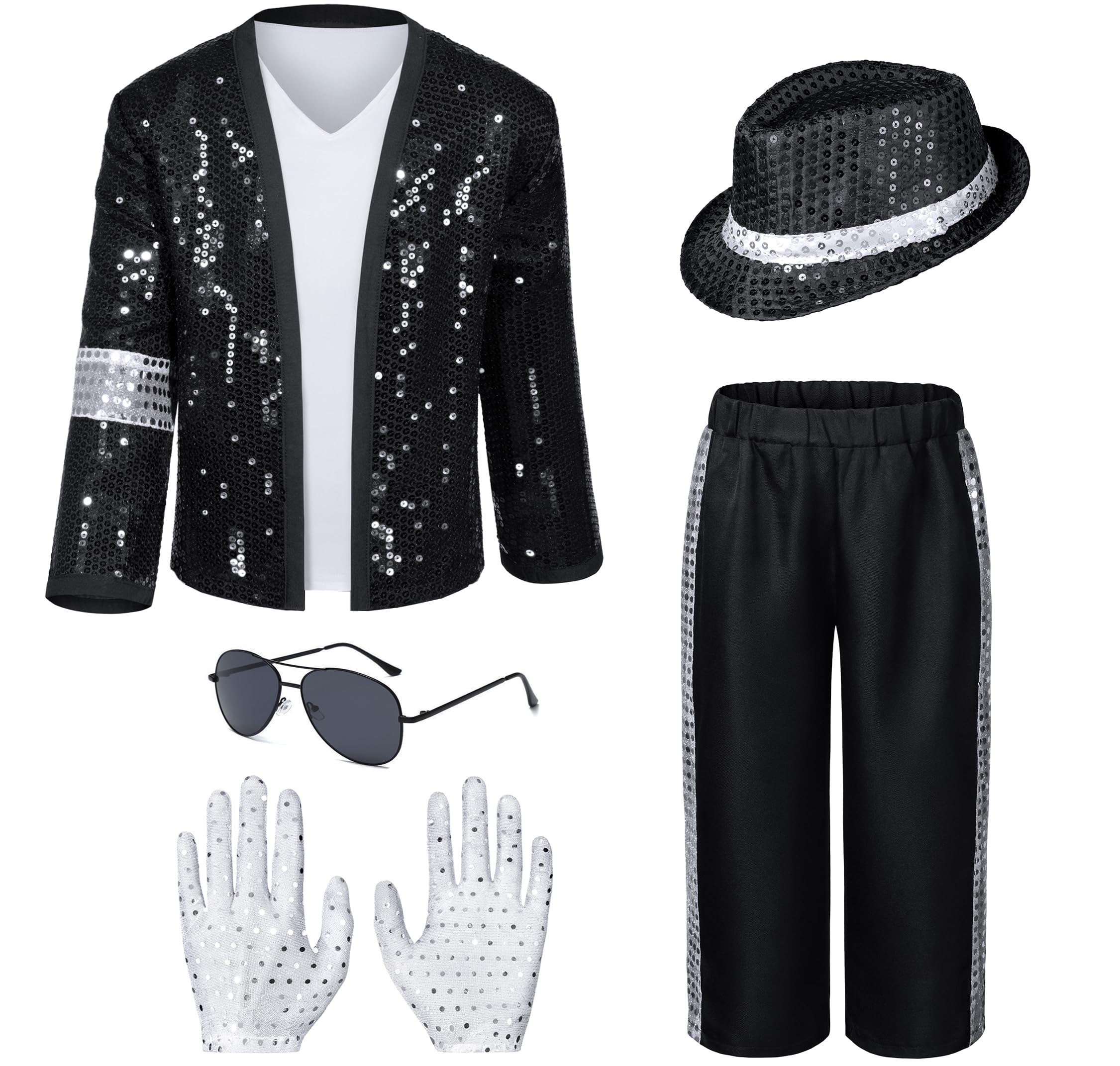 TOGROP Dance Star sequin jacket shines on stage for performances and cosplay