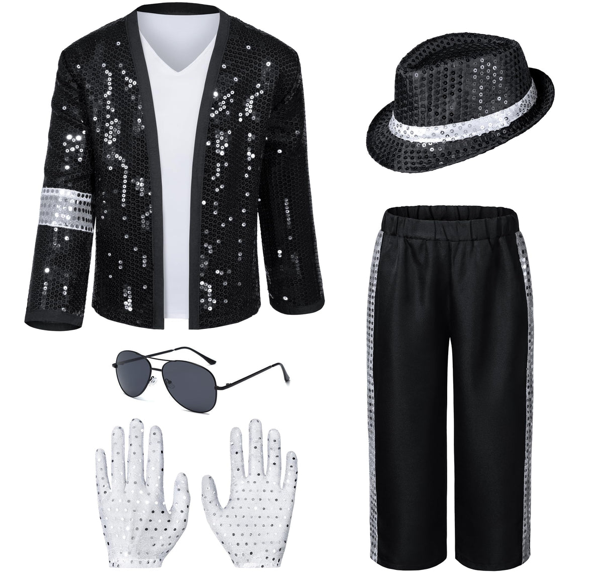 TOGROP Dance Star sequin jacket shines on stage for performances and cosplay