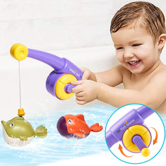 TOHIBEE magnetic fishing rod with moving fish for engaging play