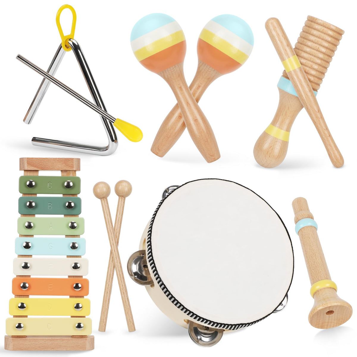 TOHIBEE xylophone toy for toddlers enhances rhythm awareness and fine motor skills