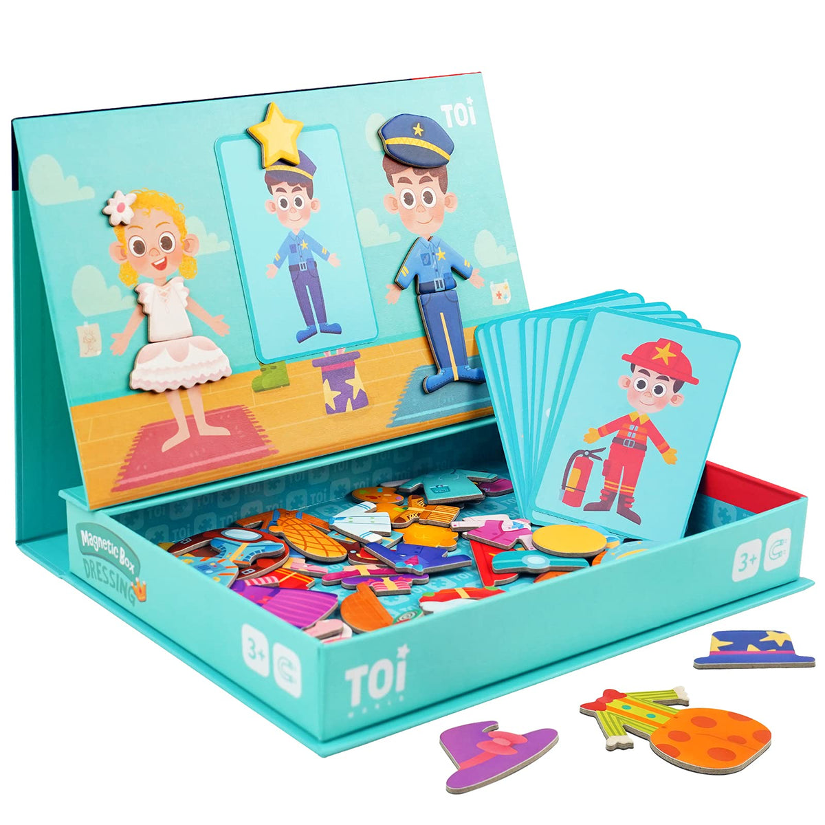 Toi Kids magnetic jigsaw board for on-the-go learning and problem solving