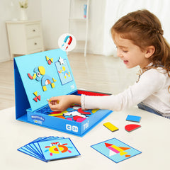 Toi magnetic puzzle pieces and board for hands-on learning