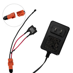 ToiCottage battery adapters enable correct connections with compatible 12V packs.