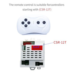 The CST-1A pairing sequence demonstrates a successful frequency match