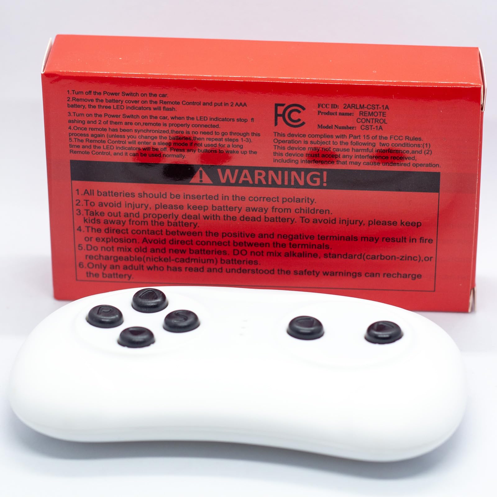 Replacement parts and accessories for CST-1A remote