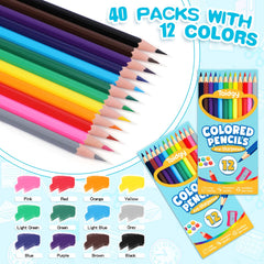 Toidgy eco-friendly wooden pencils with non-toxic pigments for safe kids' art
