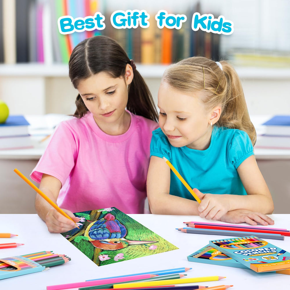 Toidgy gift-ready colored pencil set perfect for birthdays and holidays
