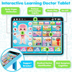 Toidgy medical tools including stethoscope and syringe for realistic doctor play