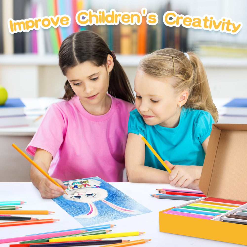 Toidgy non-toxic wood pencils suitable for children ages 3 and up.