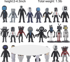 Toilet Cameraman figure set enhances gift ideas for game fans.