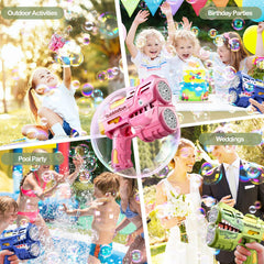 Toileum Bubble Guns gift box ready for celebrations and birthdays