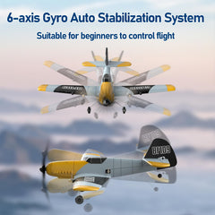 Toileum RC Plane takeoff modes enable versatile launches.