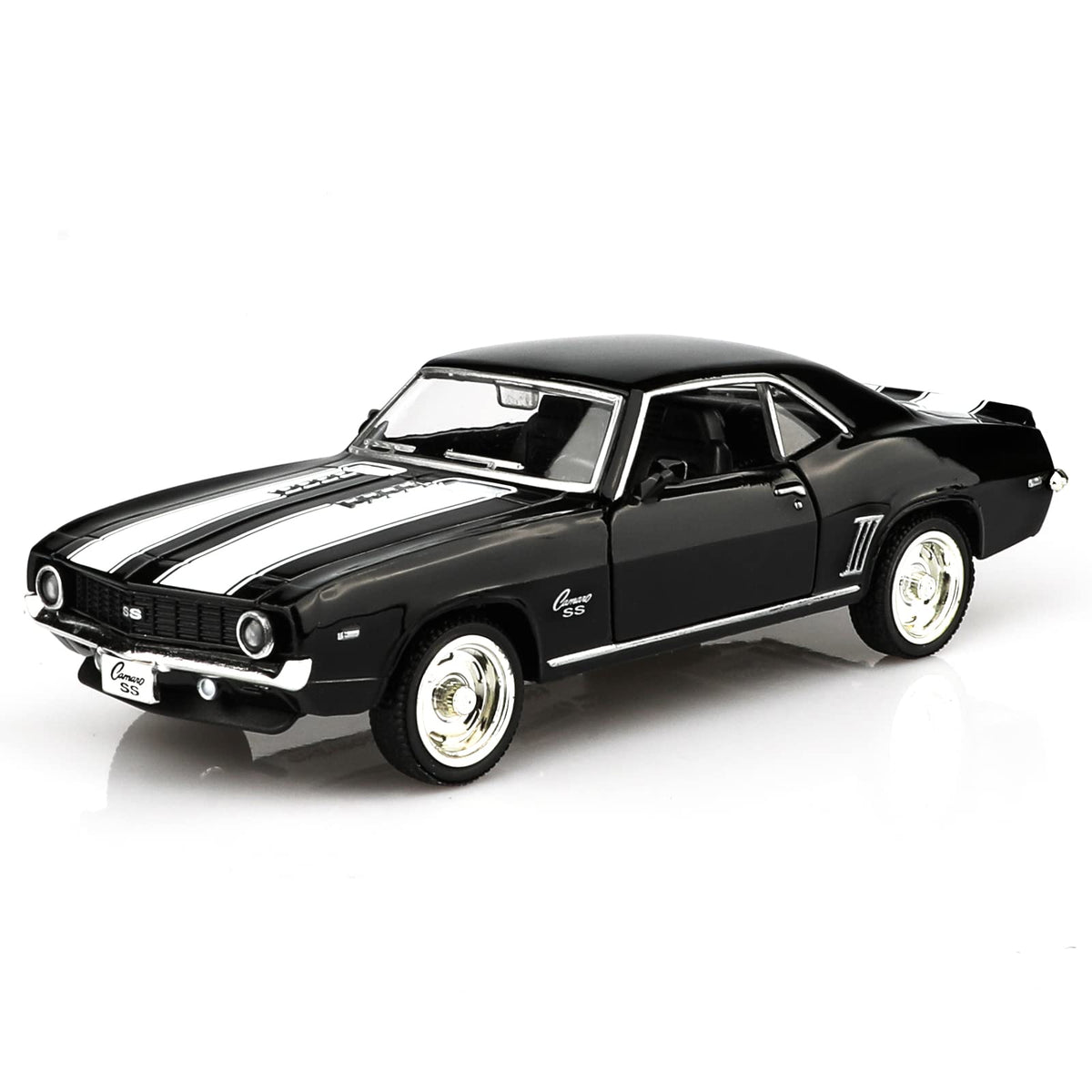 TOKAXI 1969 Camaro SS diecast pull-back car for kids and collectors.