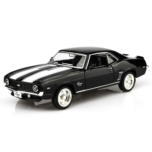 TOKAXI 1969 Camaro SS diecast pull-back car for kids and collectors.