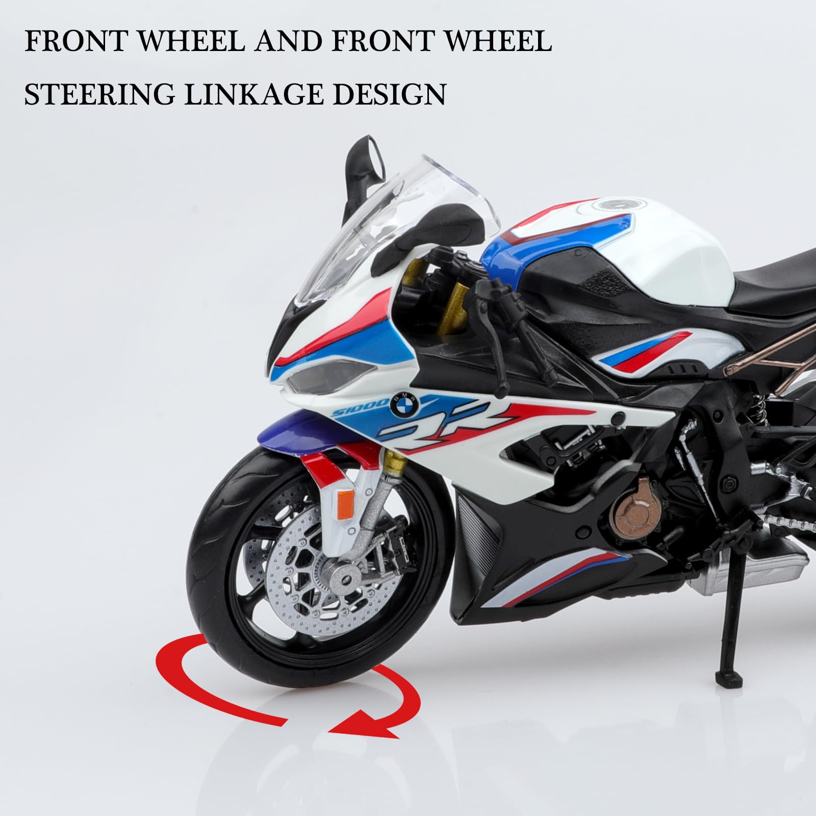 TOKAXI BMW S1000RR miniature collector model for shelves