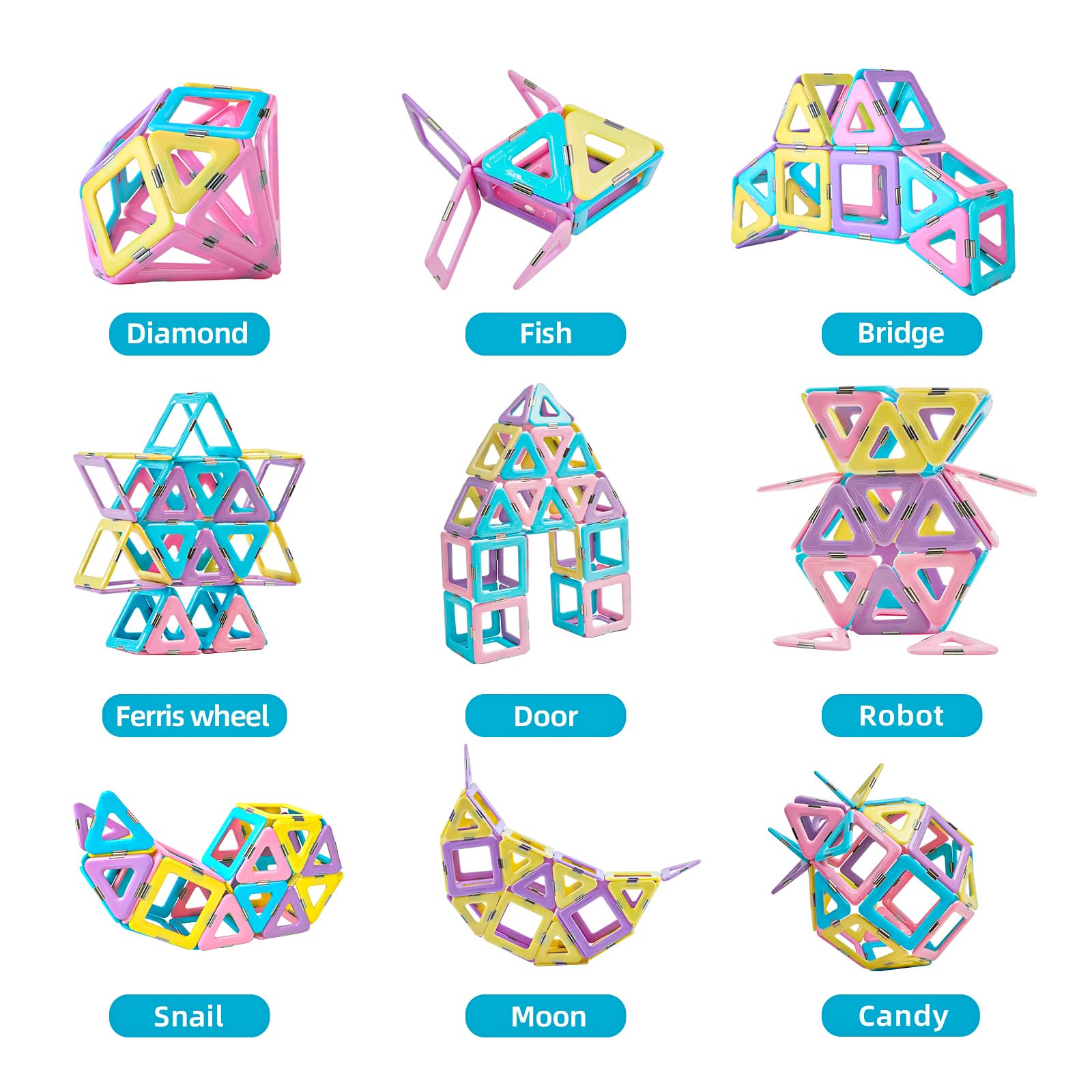 TOKBLOK pastel tiles support STEM-inspired learning and creativity
