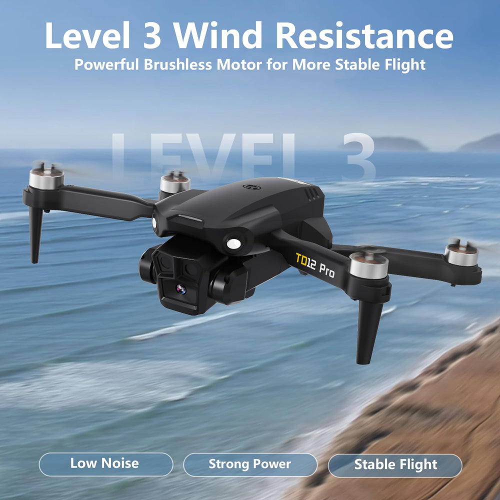 Toladrone TD12Pro optical flow positioning enabling precise hovering and easy control.