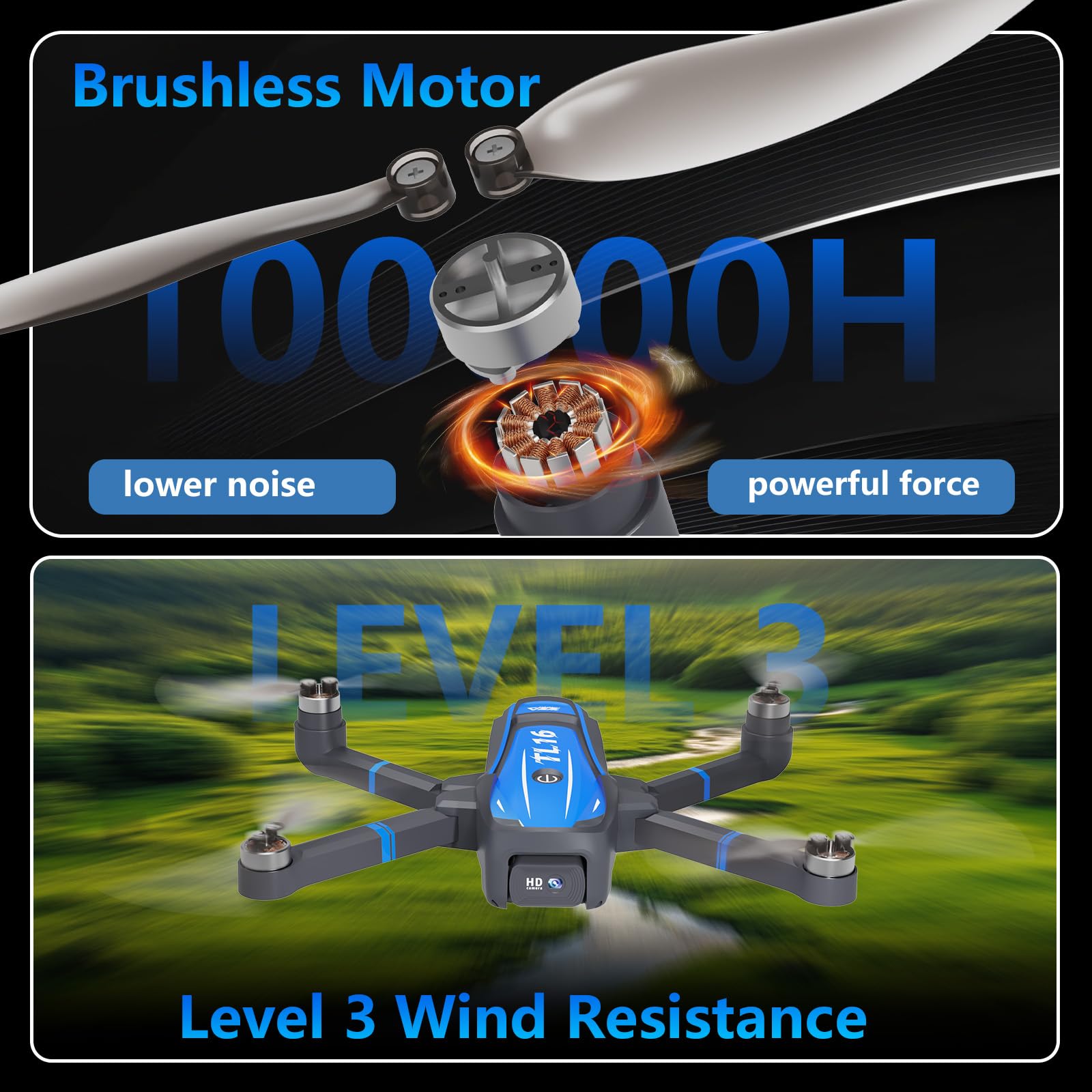 Toladrone TL16 UV-printed body with rich color and durability.