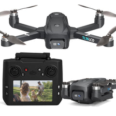 Tolatoyus drone with 4K camera captures crisp aerial footage in bright conditions.