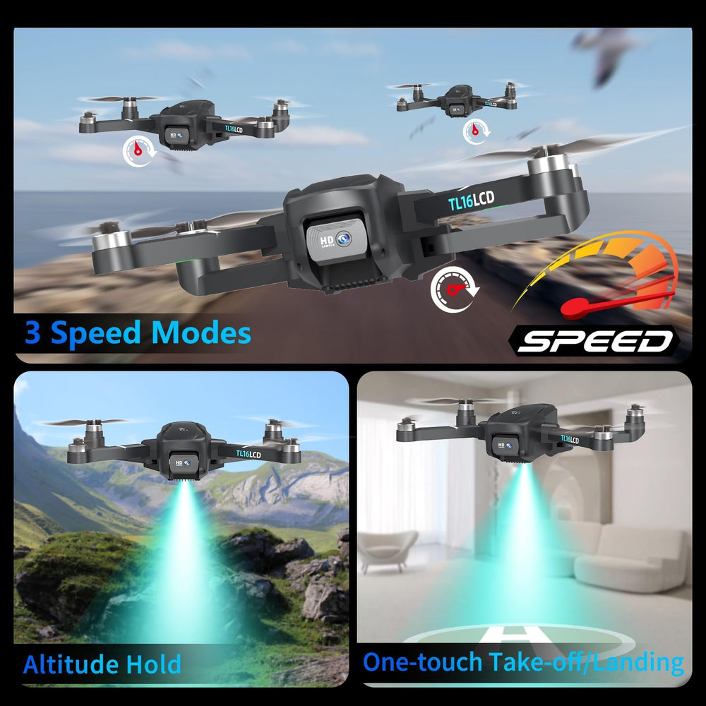 Tolatoyus drone supports waypoint and circle flight for cinematic shots.