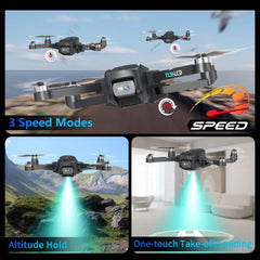 Tolatoyus drone supports waypoint and circle flight for cinematic shots.