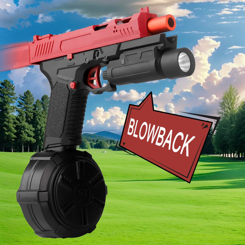 Tomatong short hopper enables quick rounds and fast reloads.