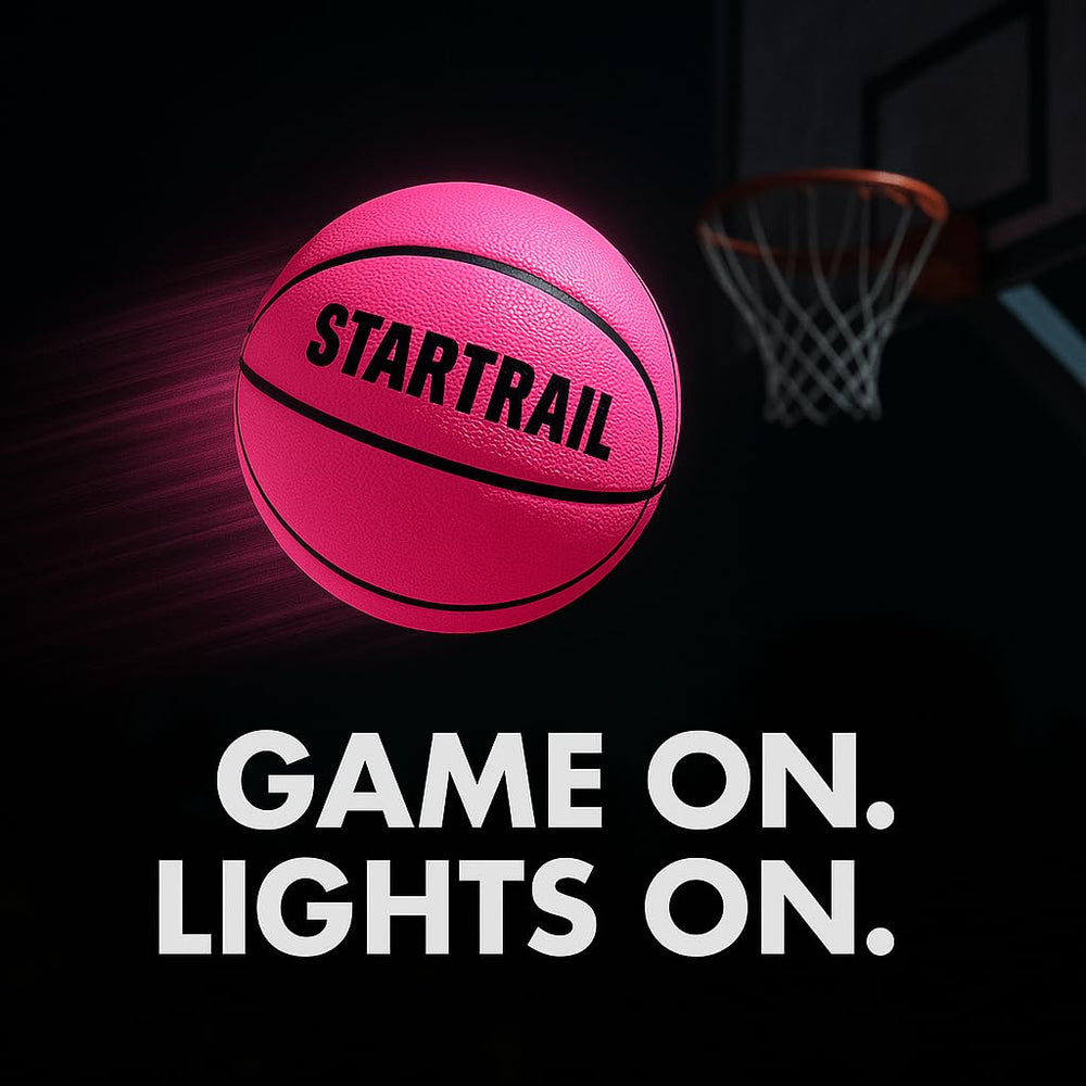 TOMLEON Light-Up Basketball enhances social play during group games.