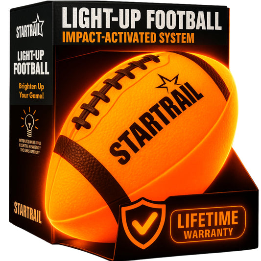 TOMLEON Glow Football with LED inside for night play